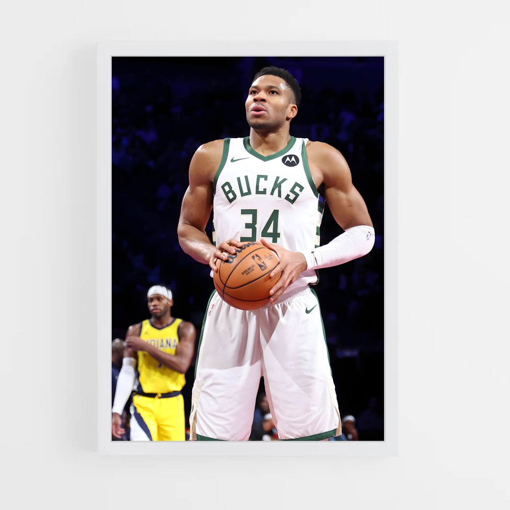 Poster Le Titan des Terres Nouvelles – affiche Basketball (vue 3)